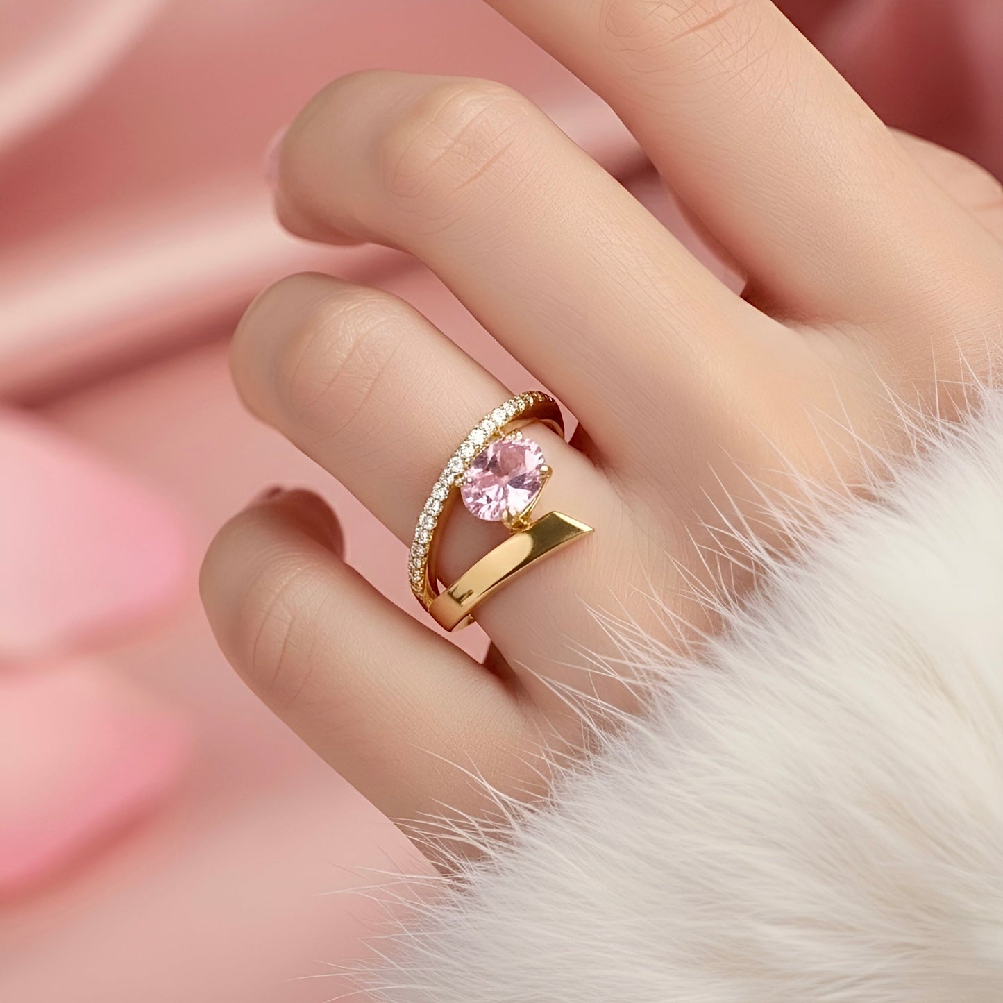 (GOLD) GLAMOUR Ring
