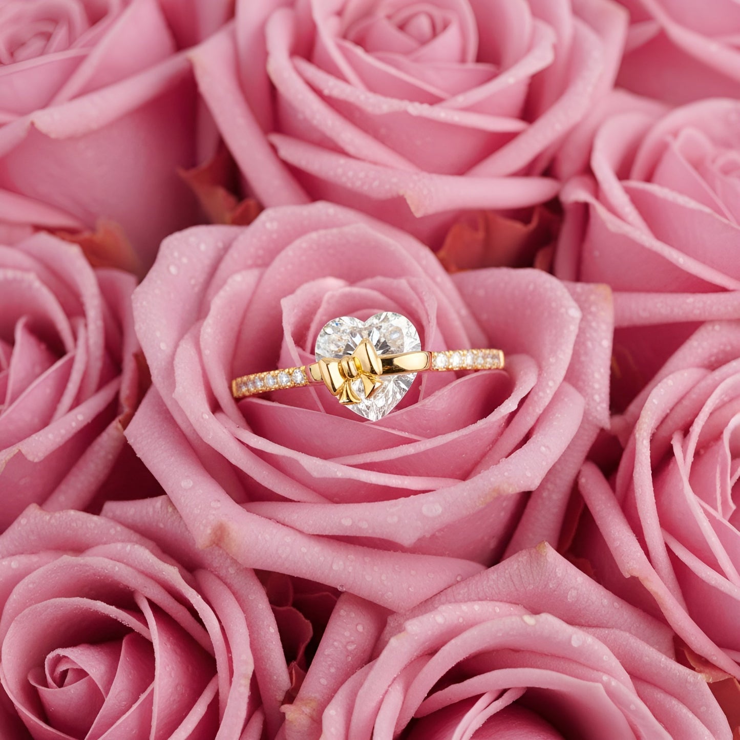 GIFTED Promise Ring (Heart & Bow)