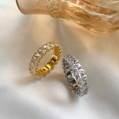 Ring Band Silver Dawn