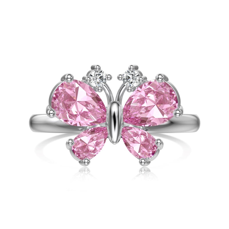 Ring Rosé Butterfly Kiss